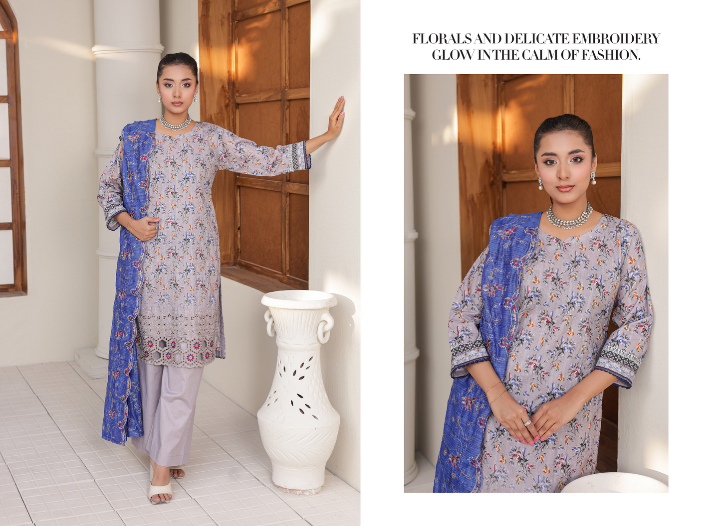 🌸 🌹 MTF – ROSE & VOGUE ✨ Digital Printed Doria Embroidered Laserkari Cotton 2025
Collection ✨