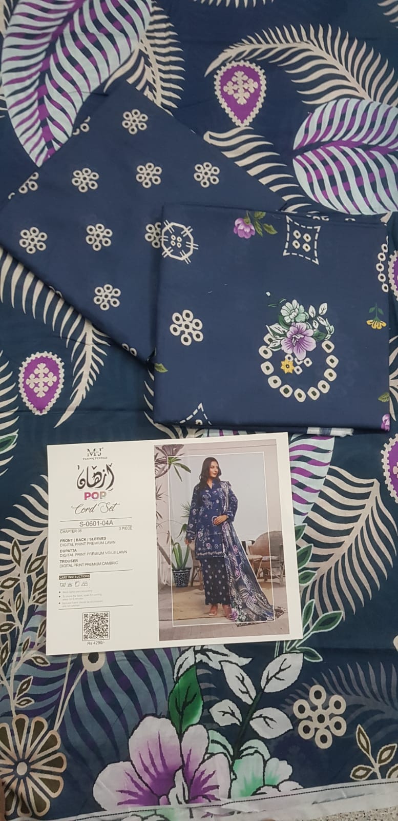 MoosaJee 100% Original Pop Series Unstitched Cord👌🔥