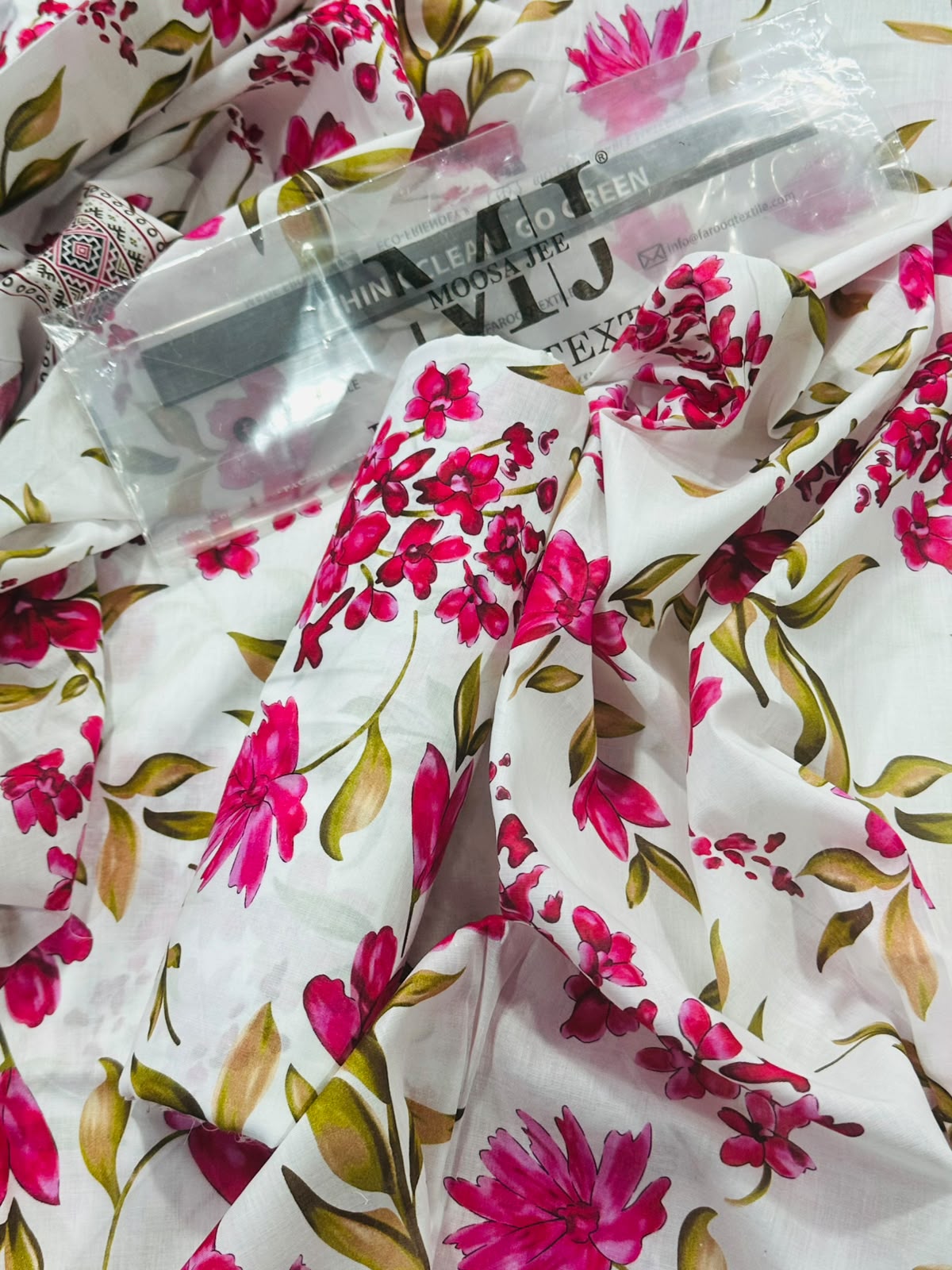 MJ CoFlora Pink Floral S+T 2Pcs