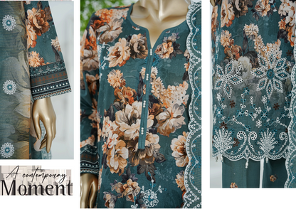 AIFA – ELANOR Collection ΑΕ-908 Embroidered 3 Piece Suit