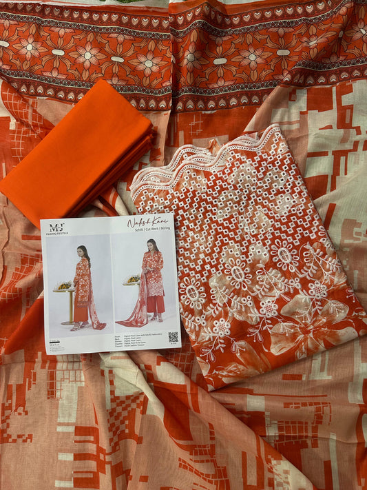 Luxury Summer Collection 
NAKSH KARI BY MOOSAJEE Design# D-0201-01