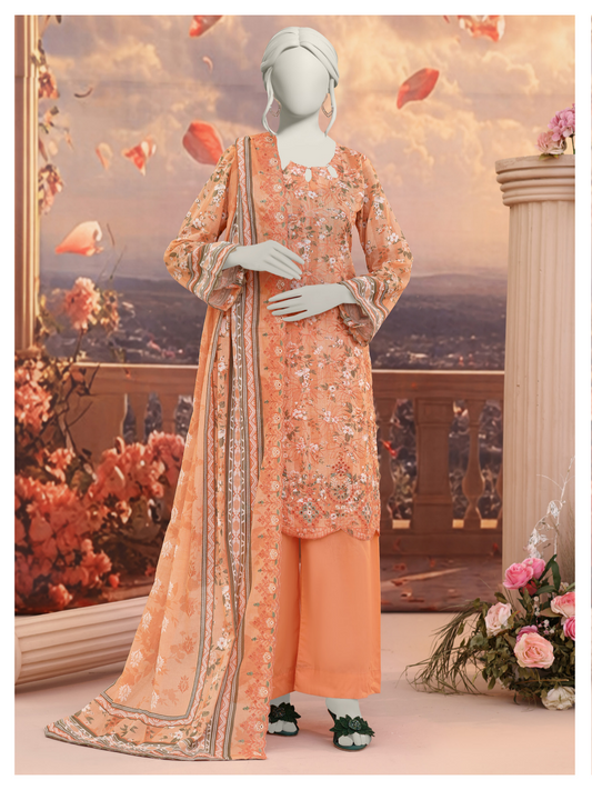 ALMEERAH – LUXCHIC Luxury Unstitched 3pcs Collection