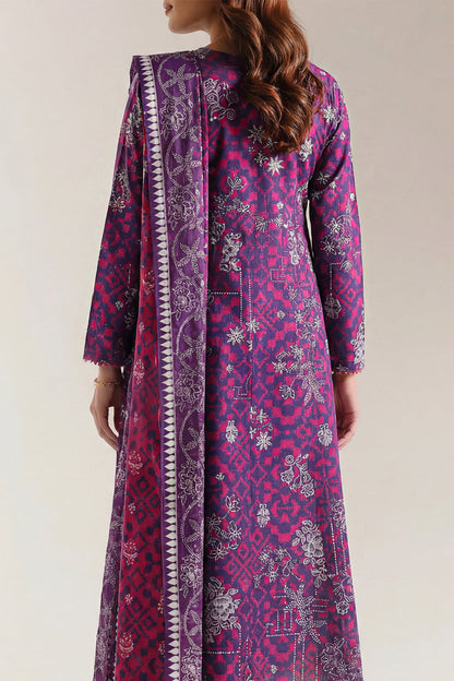 Saya 3 Piece Premium Lawn Collection D.C:U01-26084-P06BW