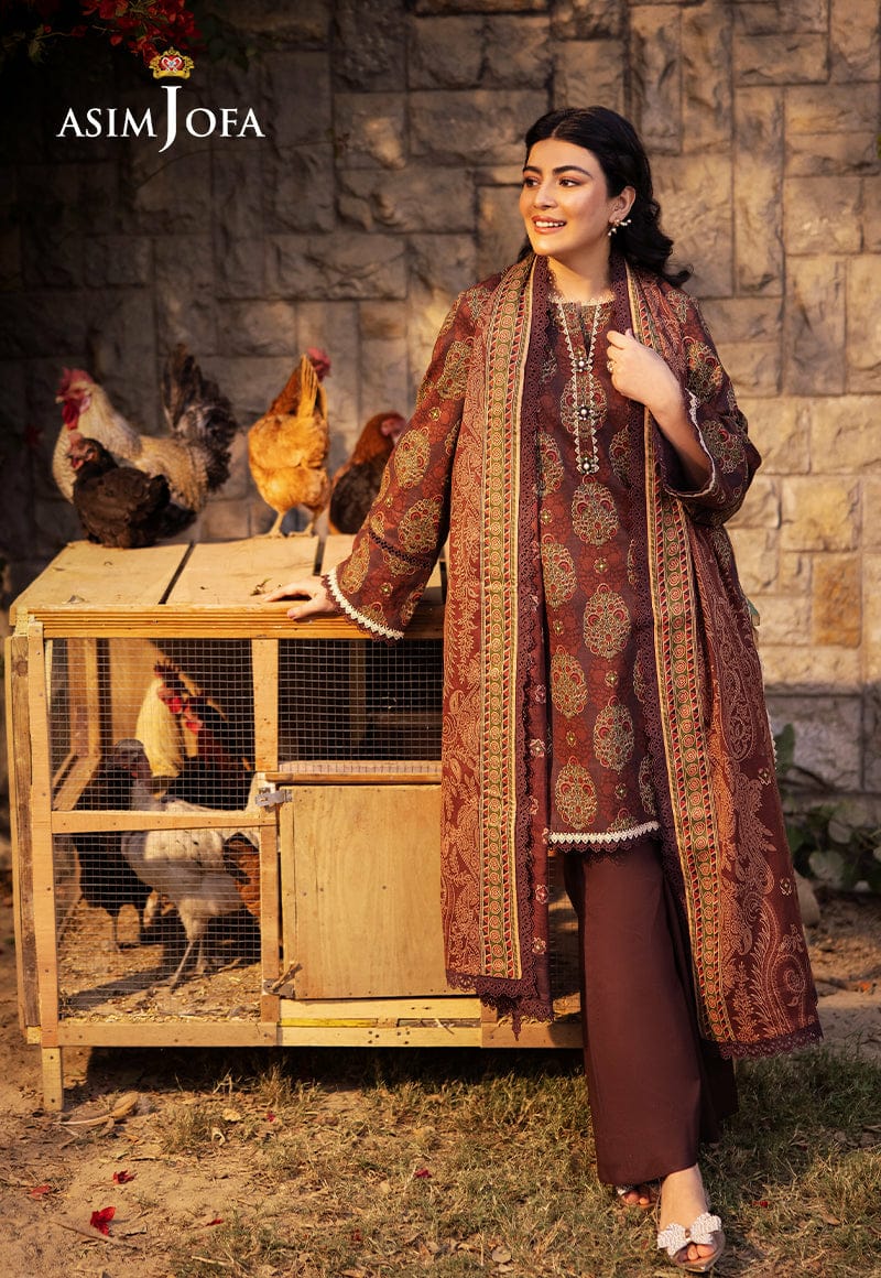 Asim Jofa (AJUBJ-23) 3Pcs Lawn Collection