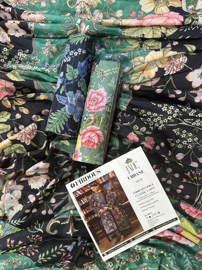 FIRDOUS JADE 18933 Lawn 3Pcs Collection