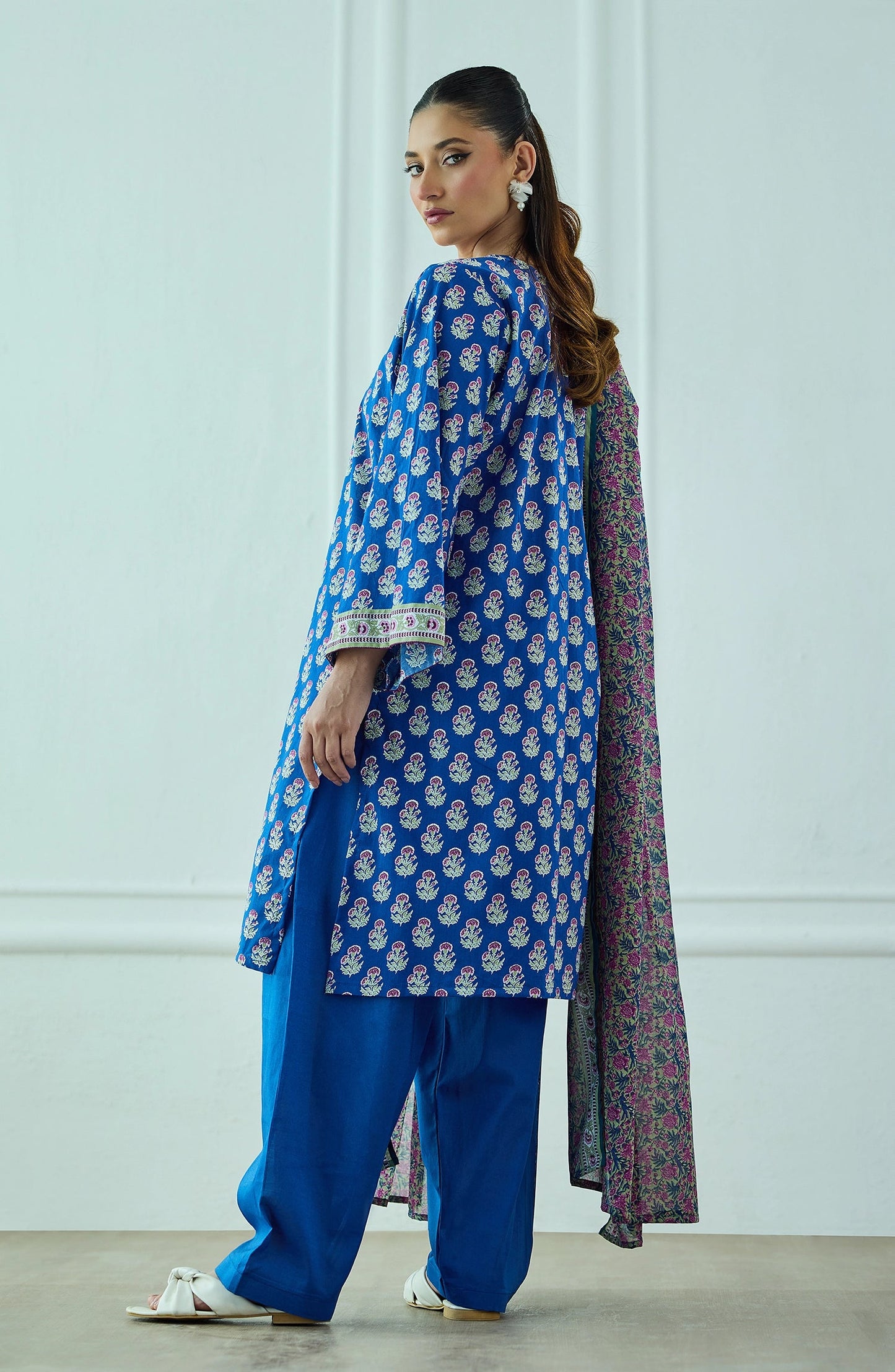 ✨ORIENT 100% ORIGINAL Unstitched Lawn 3 Piece✨ Design #OTL-20405