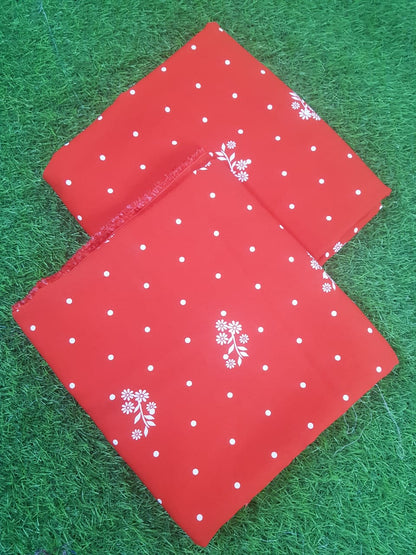 Unstitched Printed Linen 2 Piece Stock Available ❤️