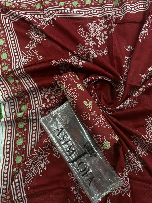 AsimJofa Maroon 2PCS S+D