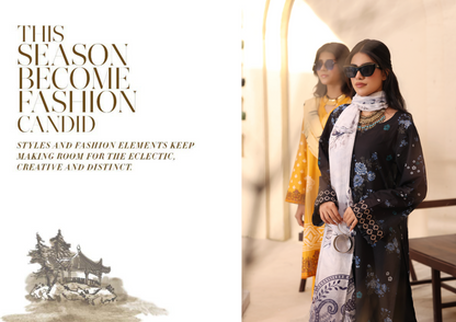 Inaaya Ali Lawn 3 Piece Collection 2026 By Arham Textile