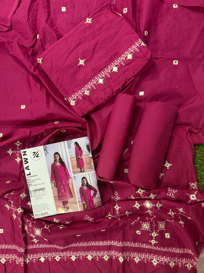 Zellbury D.C:-WUS26E21202   Dyed Embroidered Lawn 2Pcs Collection