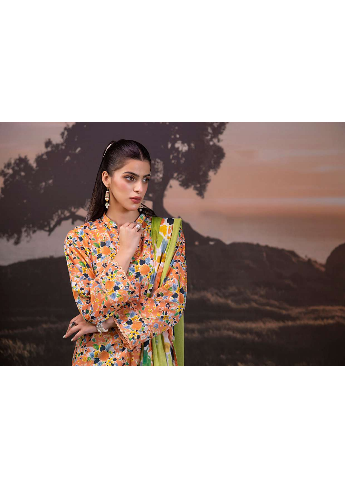 ✨🌿 SALINA SEPARATES – DIGITAL PRINTED LAWN COLLECTION 🌿✨ Design #10
Vol 1 – 2026 | By Regalia Textile