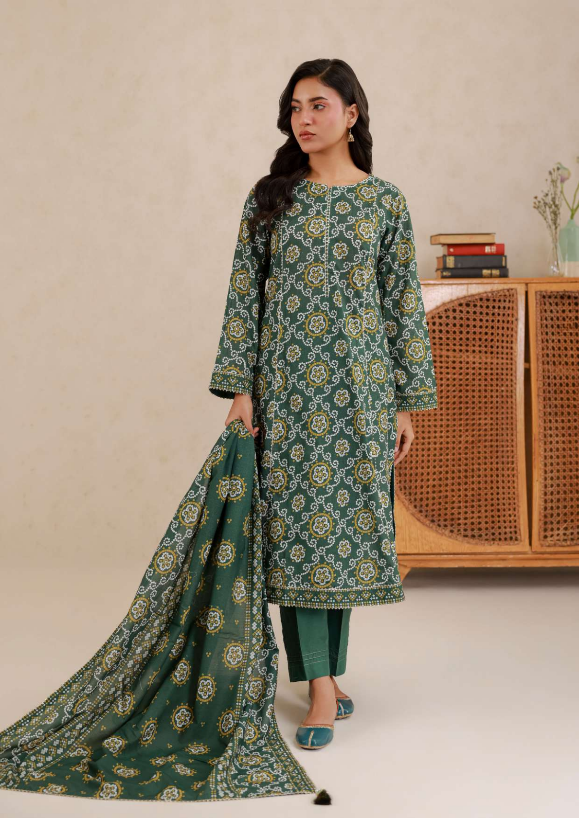 ZELLBURY Unstitched Lawn Collection 2026 Design # WUS26X30947