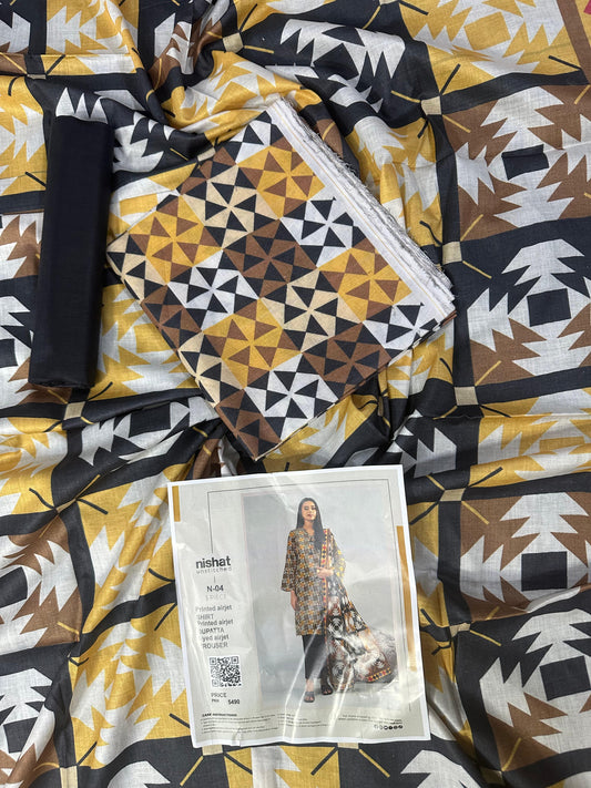 NISHAT UNSTITCHED LAWN 3PCS COLLECTION 2026 🔥❤️