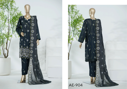 AIFA – ELANOR Collection ΑΕ-904 Embroidered 3 Piece Suit