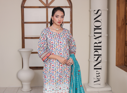 🌸 🌹 MTF – ROSE & VOGUE ✨ Digital Printed Doria Embroidered Laserkari Cotton 2025
Collection ✨