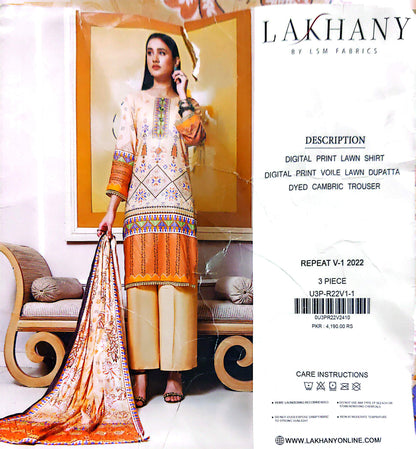 Lakhany Premium Printed Unstitched Collection ✨