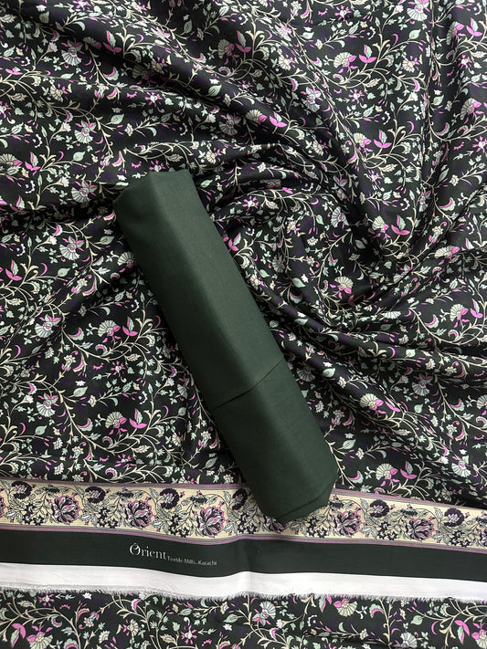 ✨ORIENT 100% ORIGINAL Unstitched Lawn 2 Piece ✨