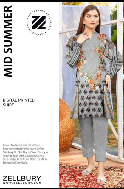 SHIRT PIECE KURTI LAWN COTTON