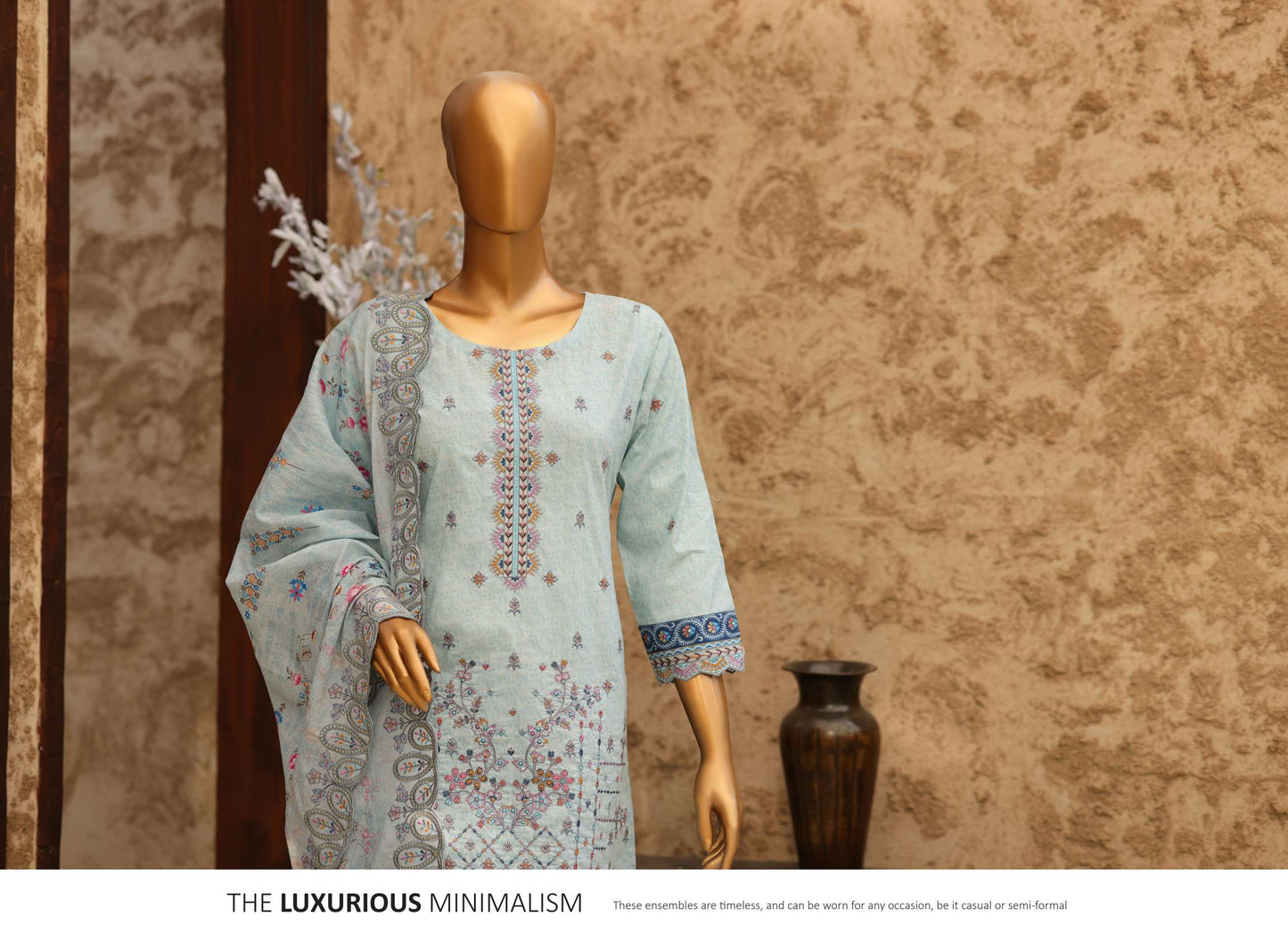 🌸 🌹 MTF – KASHNI ✨ Digital Printed Heavy Embroidered Lawn  2026
Collection ✨
