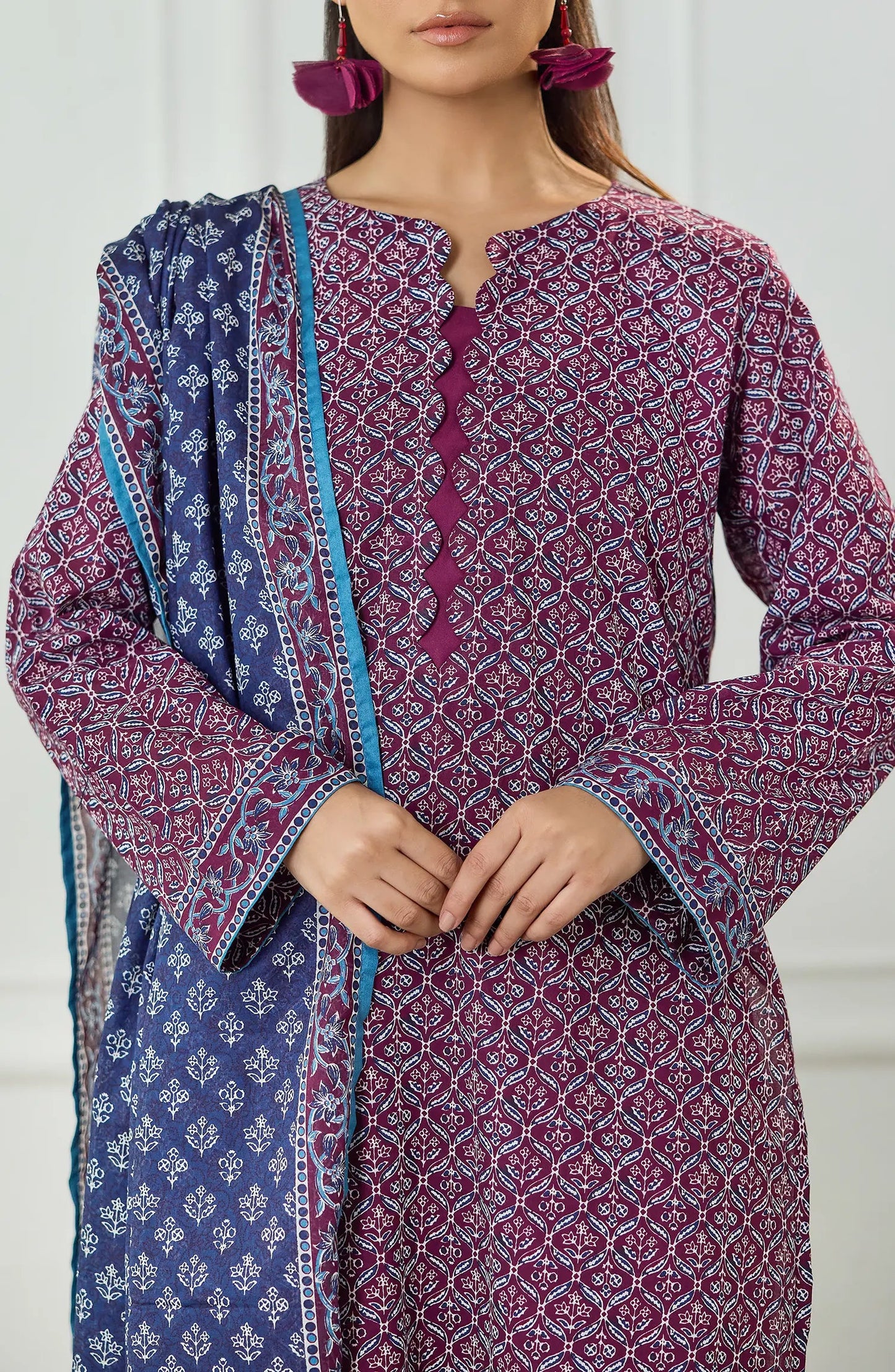 ✨ORIENT 100% ORIGINAL Unstitched Lawn 3 Piece✨ Design #OTL-25-499
