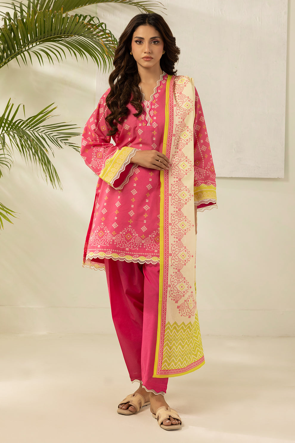 Zellbury Doriya Lawn 3 Pcs Unstitched Collection D.C:- WUC25X30190