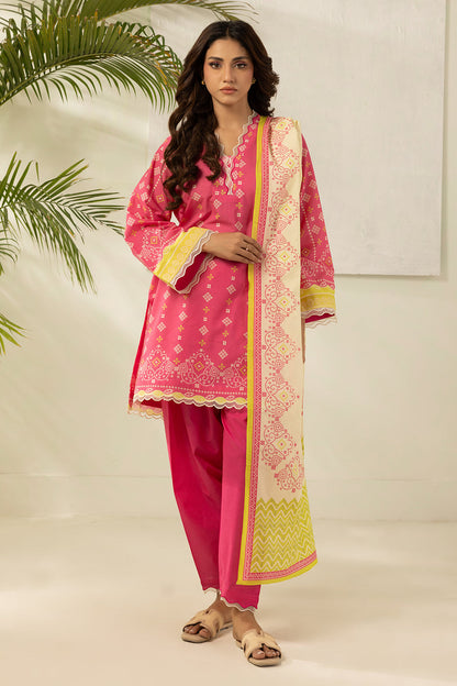Zellbury Doriya Lawn 3 Pcs Unstitched Collection D.C:- WUC25X30190