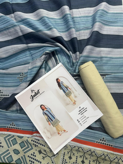 Juliet (S+T) Series 2Pcs Collection By Jawed Arts®️ Design No: 1
