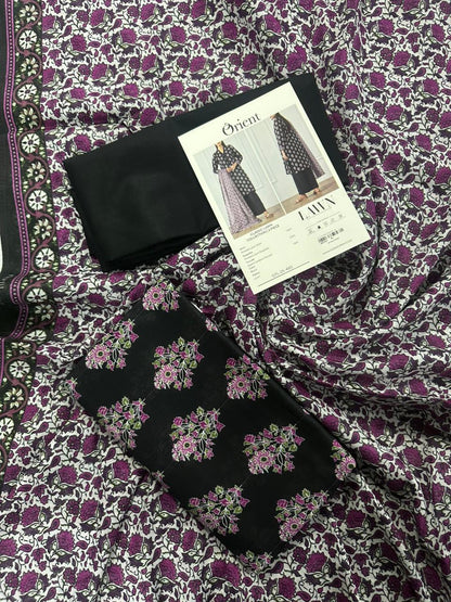 ✨ORIENT 100% ORIGINAL Unstitched Lawn 3 Piece✨ Design #OTL-25-480