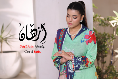 MoosaJee 100% Original KHADDAR CORDS Unstitched 3Ps👌🔥