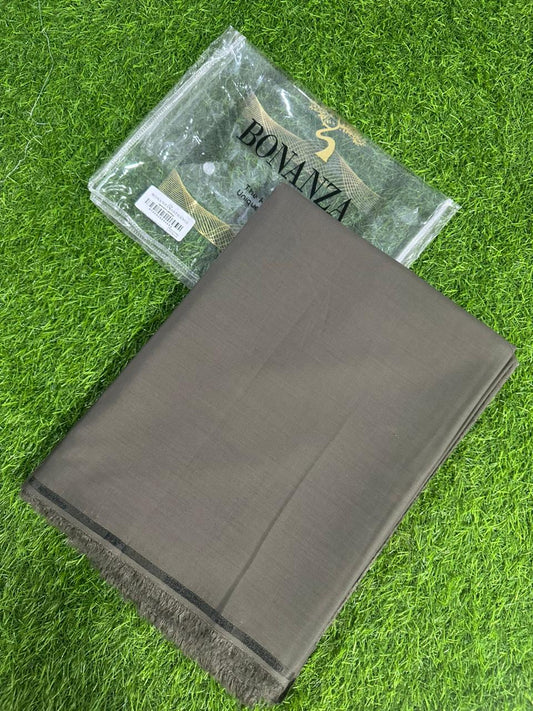 👔 BONANZA Unstitched– Wash & Wear 💞🔥 Gents Collection 2026🔥 Graphite Grey