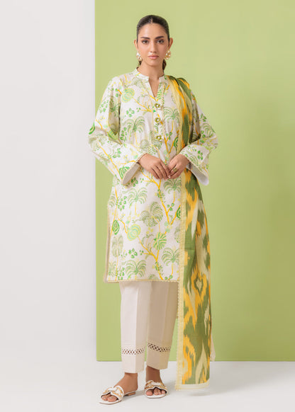 Bonanza Satrangi Unstitched Poise - 3 Pc (WU3PPBS25LIUN78)