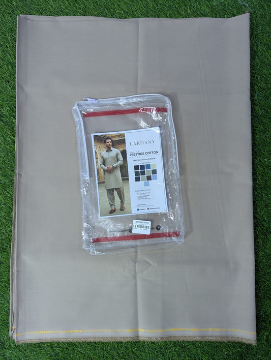 Lakhany (LSM) Egyptian Cotton Prestige Gents Suits Color# Cream