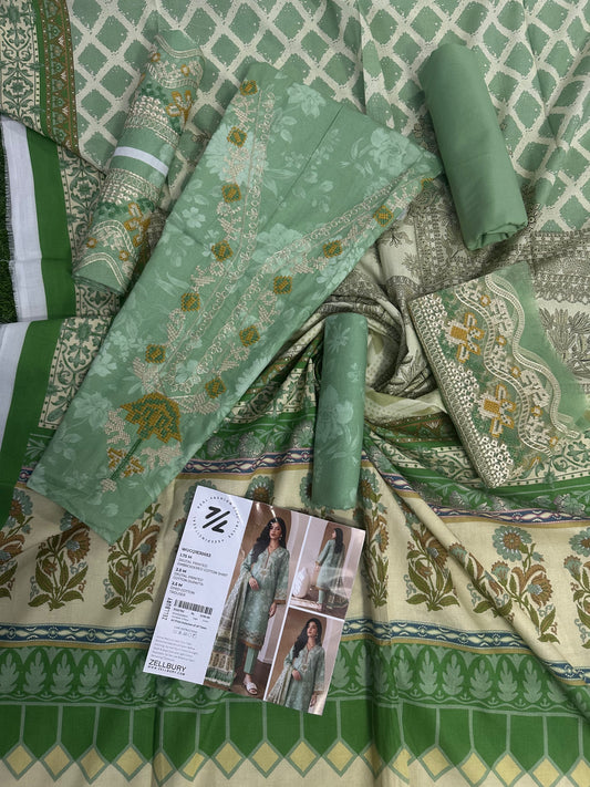 Zellbury (D.C:- WUCQ1E30053) 3Pcs Emb