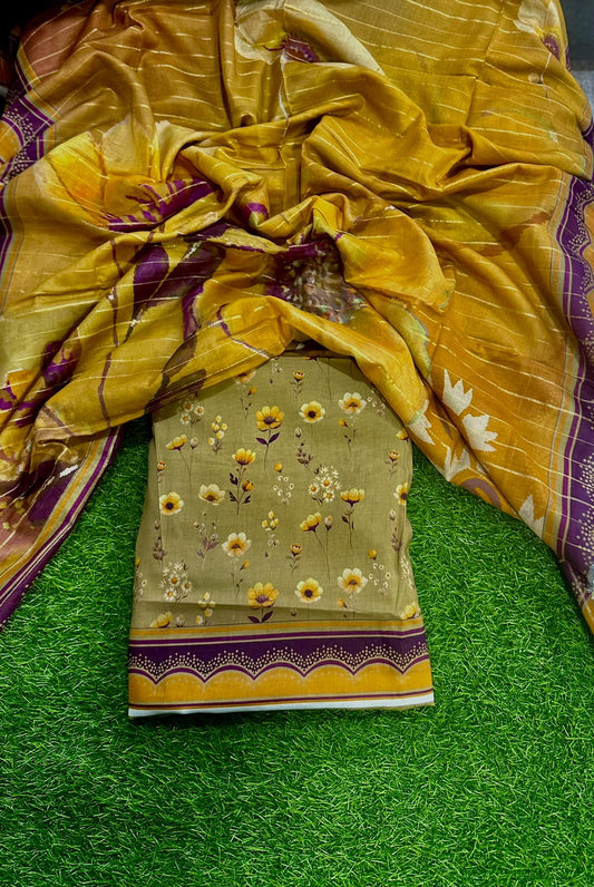 Sapphire & Baroque Mustard Yellow (S+D) 2PCs