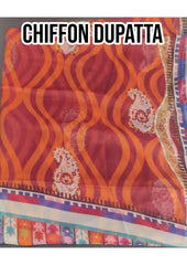 Mahi Textile 3P Chiffon Dupatta