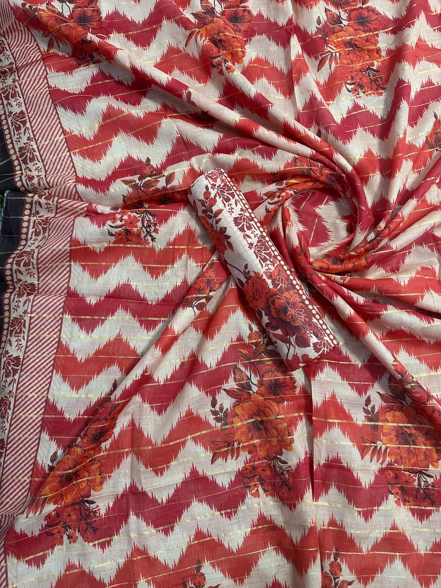 Pure Lawn D-23 (S+D) 2PCs Unstitched Collection