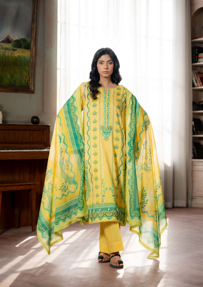 ZELLBURY Unstitched Lawn Collection 2026 Design # WUS26X30680