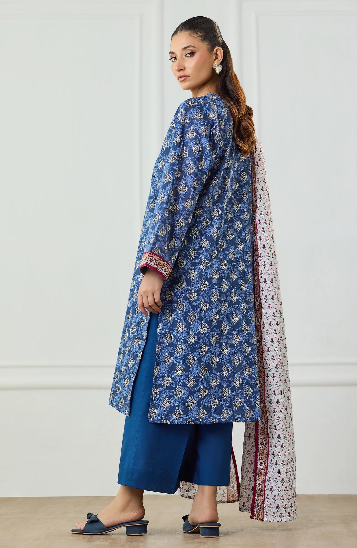 ✨ORIENT 100% ORIGINAL Unstitched Lawn 3 Piece✨ Design #OTL-25-501