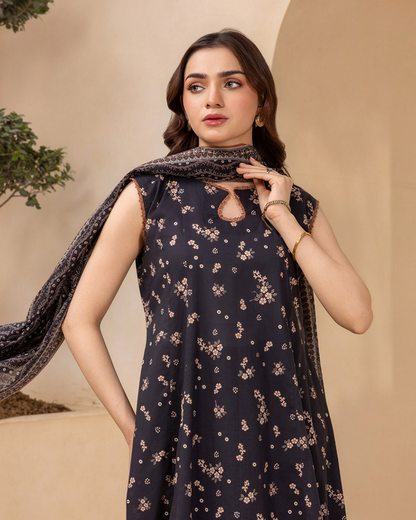 ZELLBURY Unstitched Lawn Collection 2026 Design #WUS26X30826