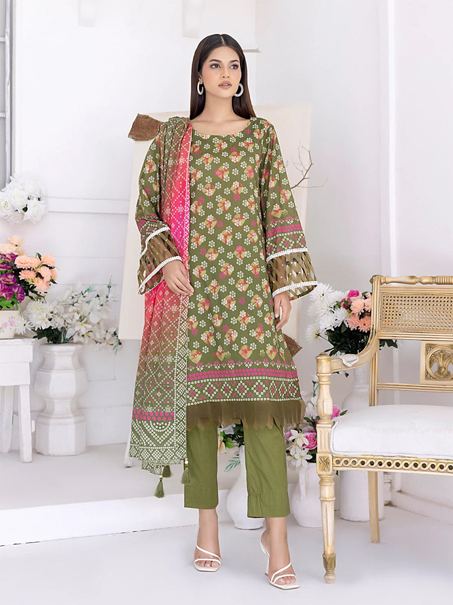 Salitex Chunri Unstitched Lawn 3 Pieces Vol II 🔥❤️