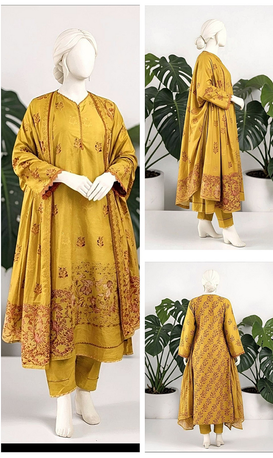 RANGE-E-RONAQ – Almeerah 3pcs Unstitched Collection