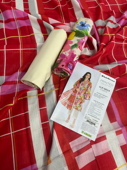 Gul Ahmed CLP-52114 Printed 3Pcs