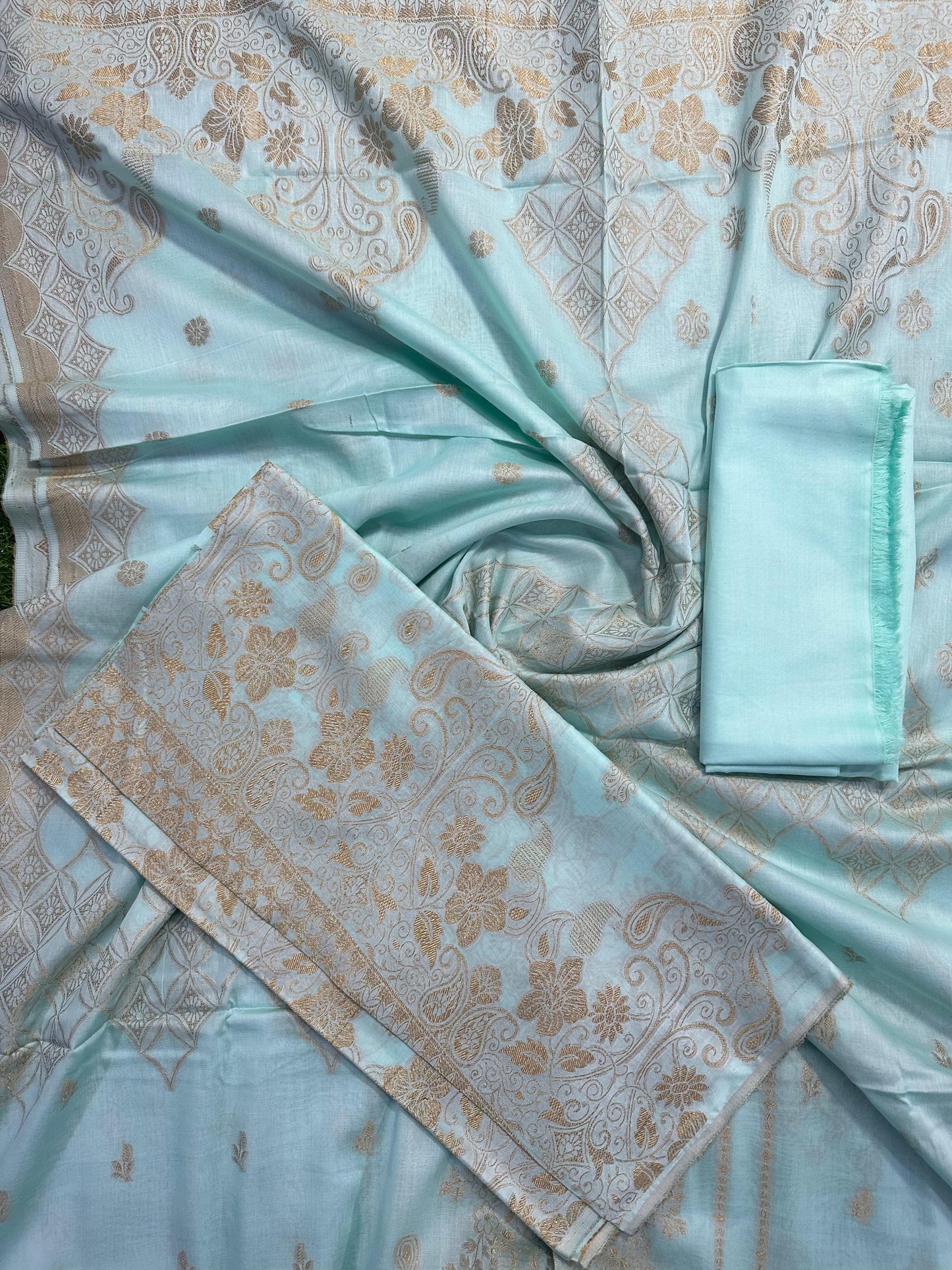 Tawakkal Unstitched Jacquard 3-Piece Collection
