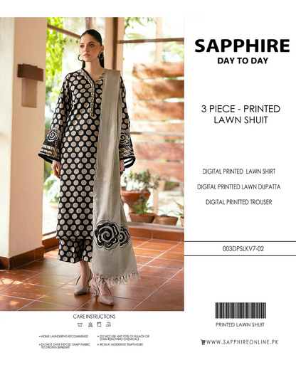 Sapphire Allover 3P