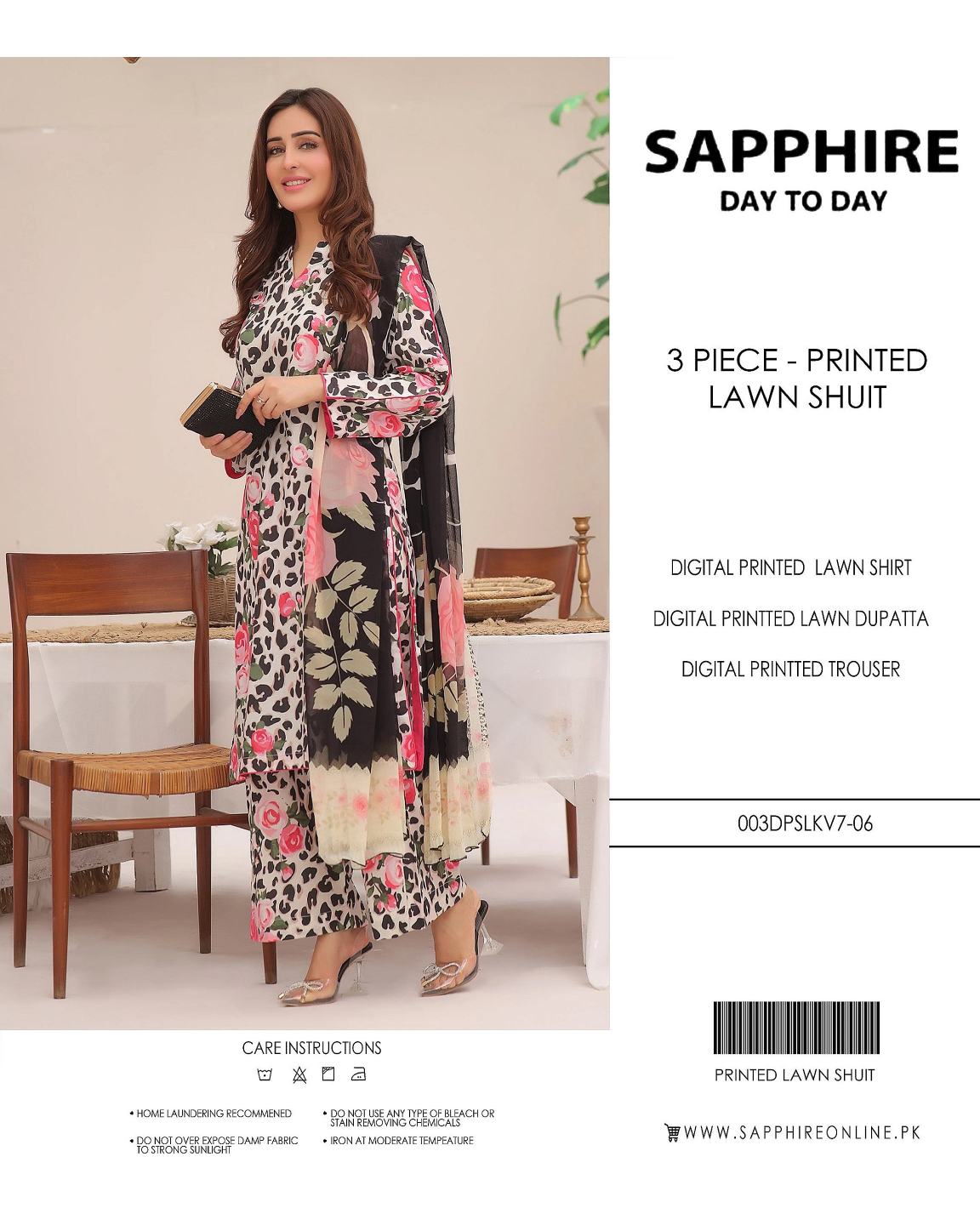Sapphire Allover 3P
