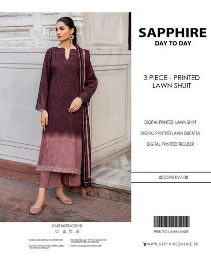 Sapphire Allover 3P