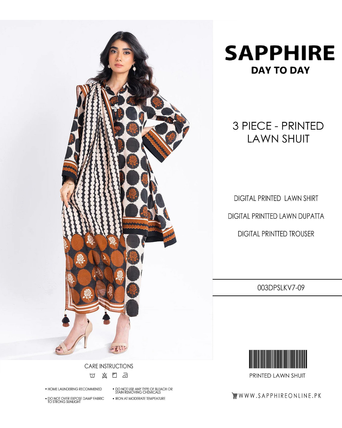 Sapphire Allover 3P
