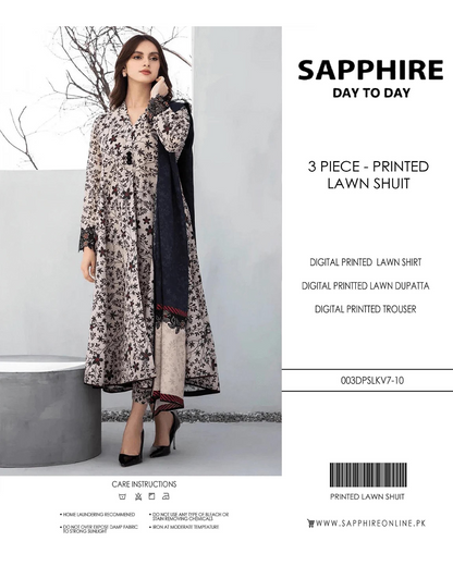Sapphire Allover 3P