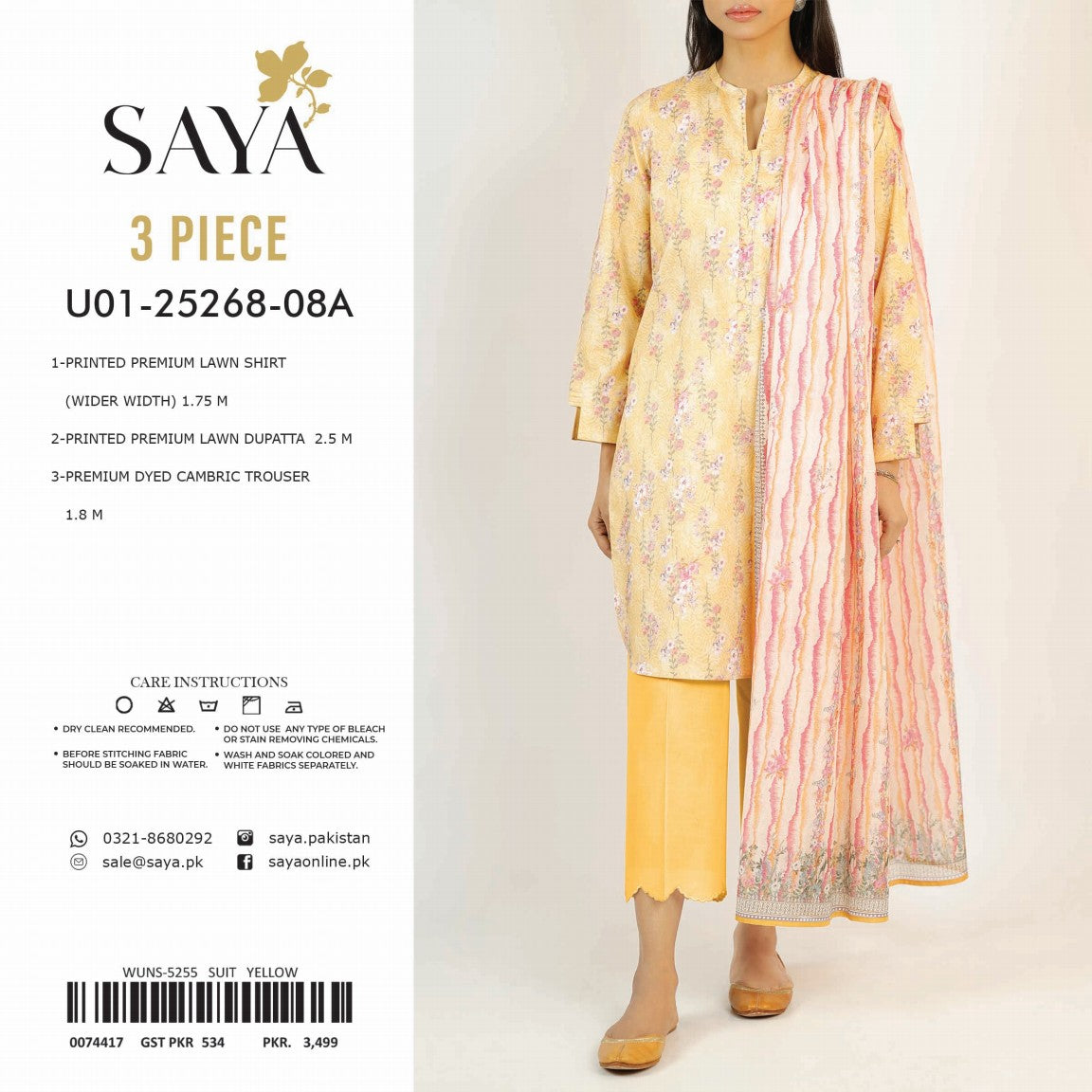 Saya (Grunge Vault) Lawn 3P