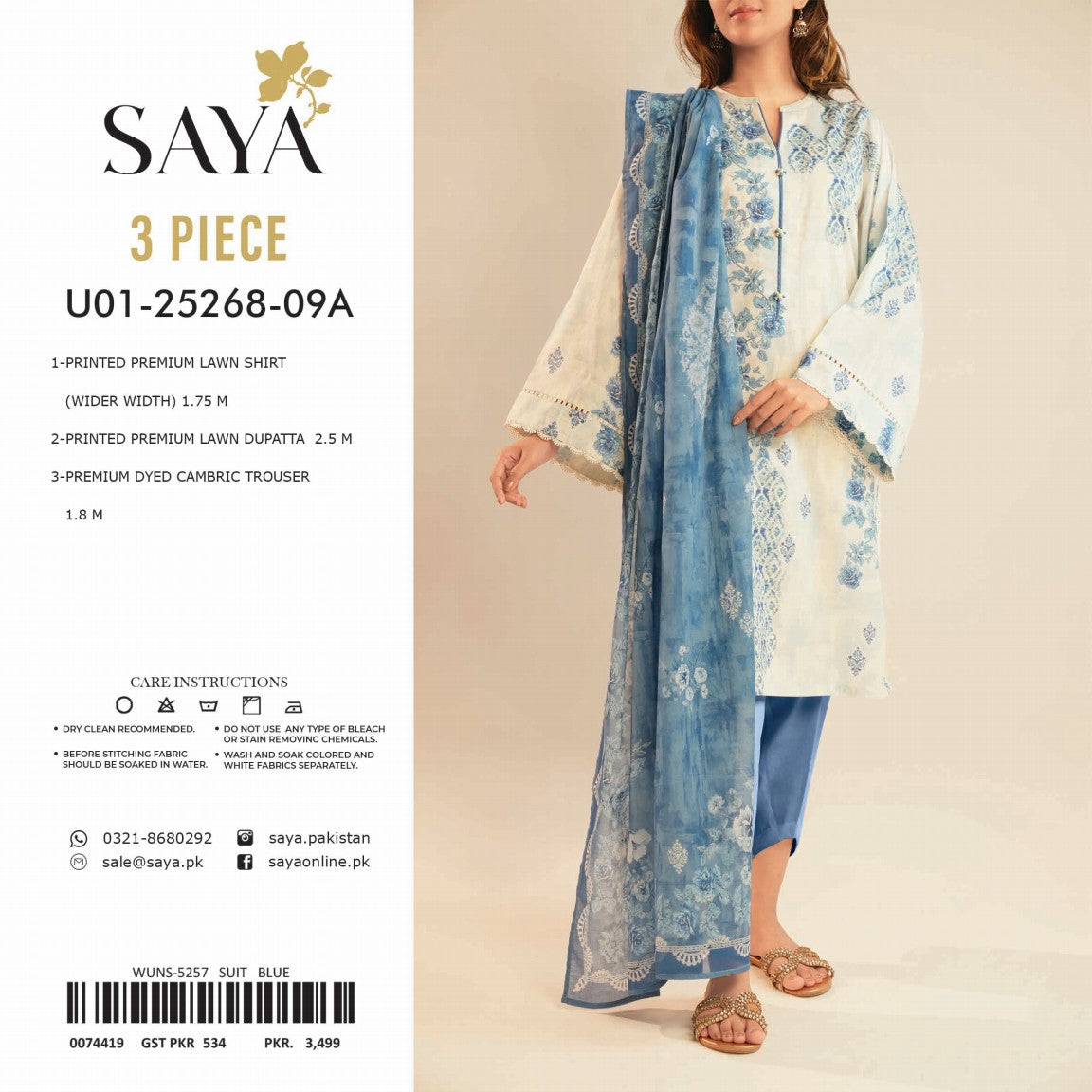 Saya (Grunge Vault) Lawn 3P